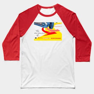 SAFETY POWER STEERING - brochure Baseball T-Shirt